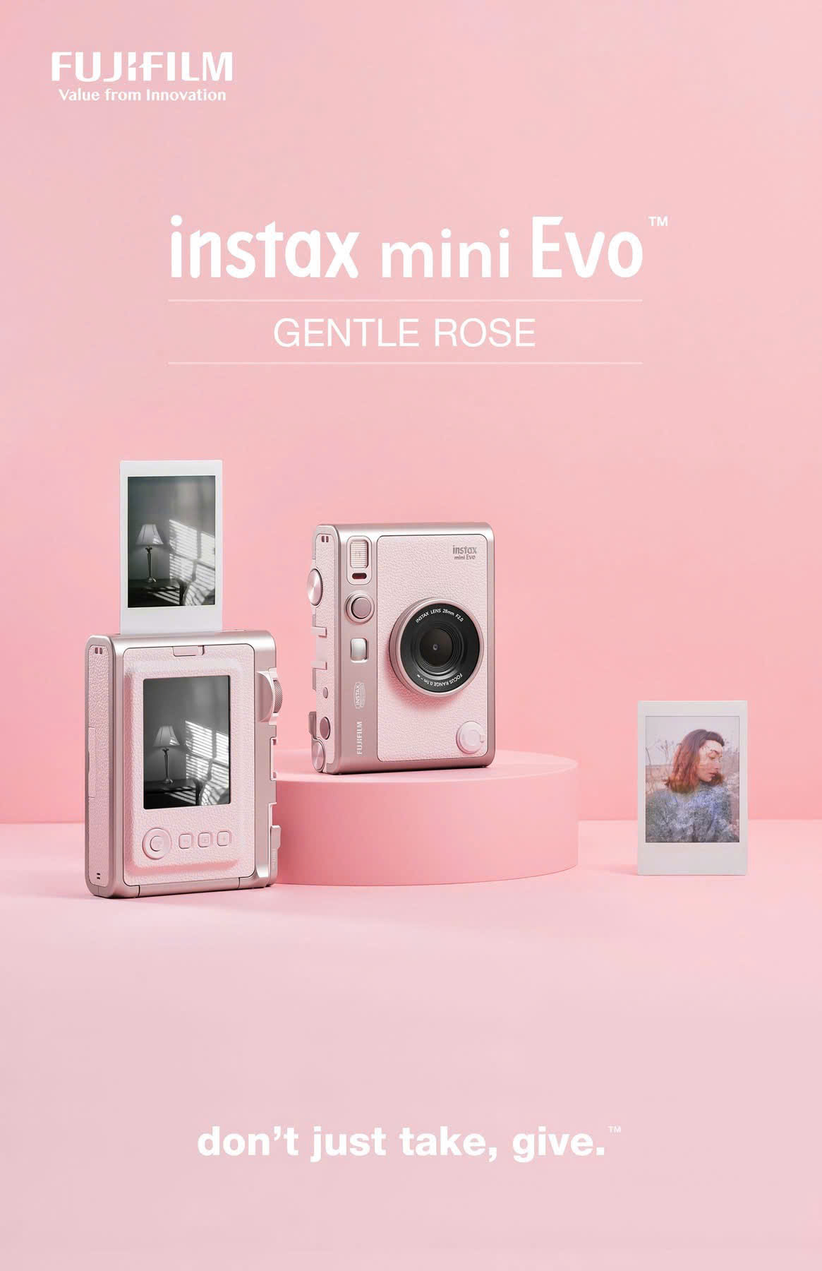 INSTAX mini Evo GENTLE ROSE