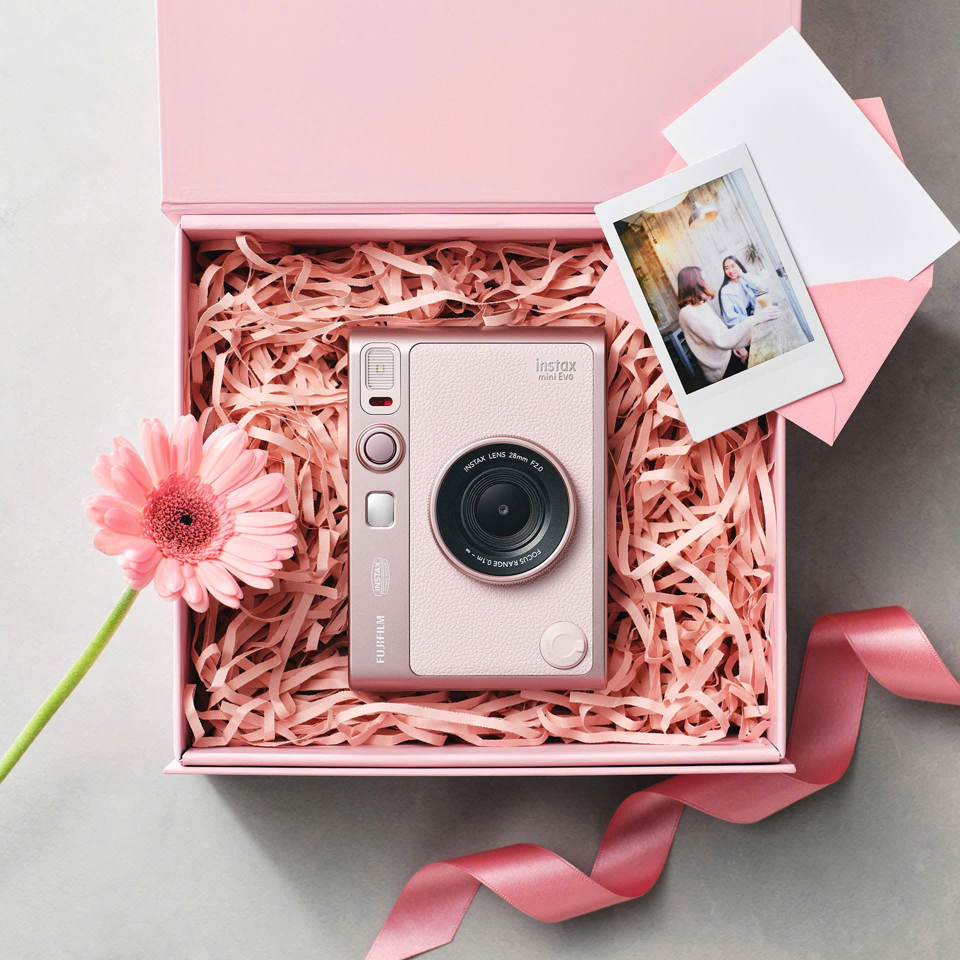 INSTAX mini Evo GENTLE ROSE